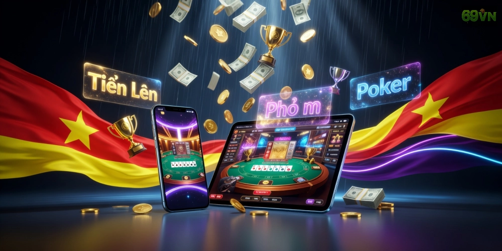 Top game b&agrave;i đổi thưởng 69vn 2025 - Nền tảng giải tr&iacute; v&agrave; kiếm tiền hấp dẫn nhất Việt Nam
